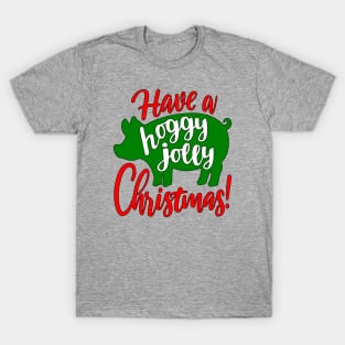 Hoggy Jolly Christmas T-Shirt